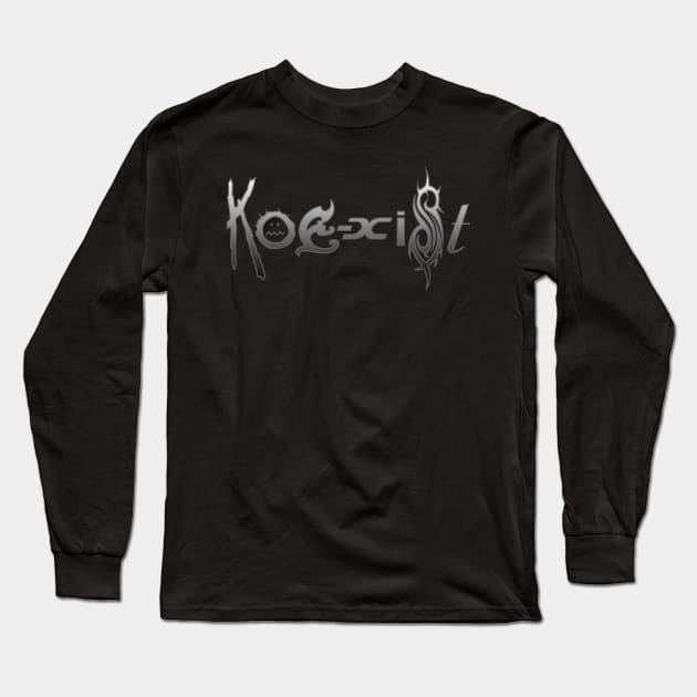 NU Metal Co-exist Long Sleeve T-Shirt by MasticisHumanis